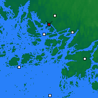 Nächste Vorhersageorte - Turku Artukainen - Karte
