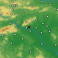 Nächste Vorhersageorte - Maksimir - Karte