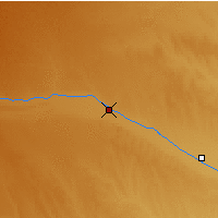 Nächste Vorhersageorte - North Platte - Karte