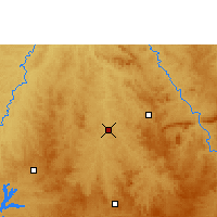 Nächste Vorhersageorte - Divinópolis - Karte