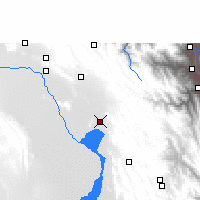 Nächste Vorhersageorte - Oruro - Karte