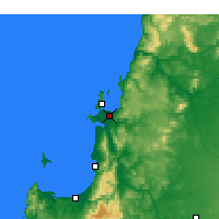Nächste Vorhersageorte - Concepción - Karte