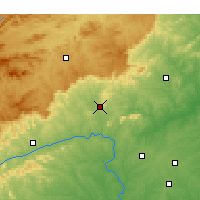 Nächste Vorhersageorte - Mount Airy - Karte