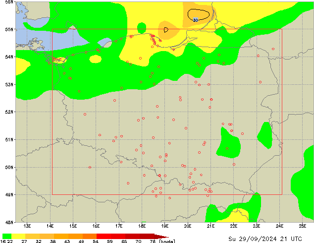 So 29.09.2024 21 UTC