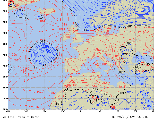 So 29.09.2024 00 UTC