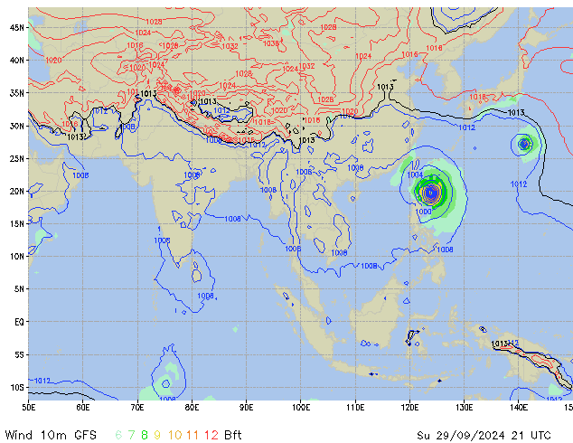 So 29.09.2024 21 UTC