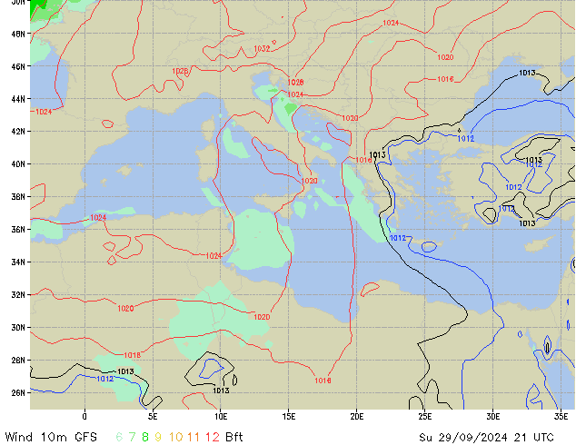 So 29.09.2024 21 UTC