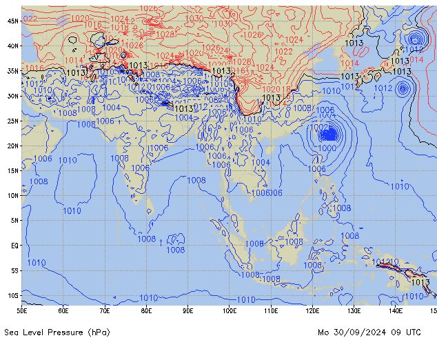 Mo 30.09.2024 09 UTC