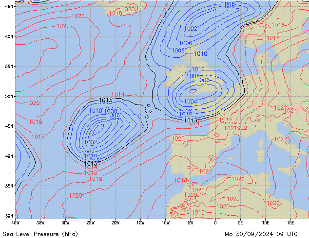 Mo 30.09.2024 09 UTC