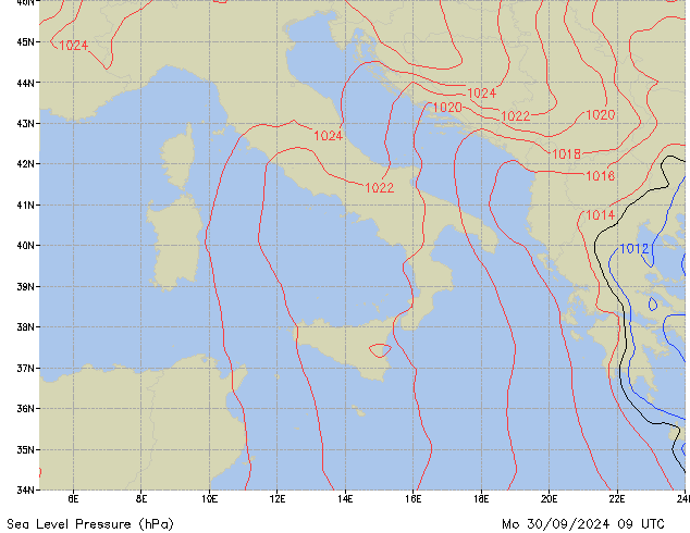 Mo 30.09.2024 09 UTC