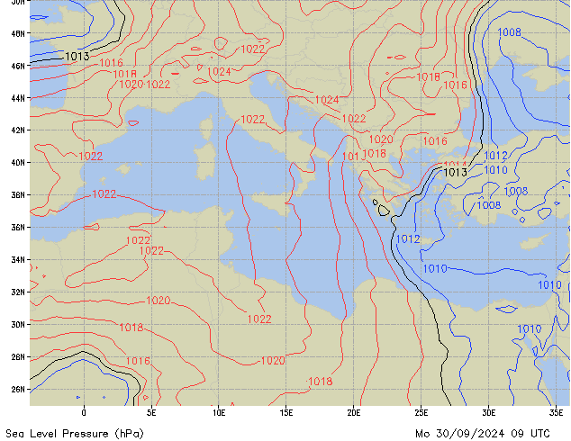 Mo 30.09.2024 09 UTC