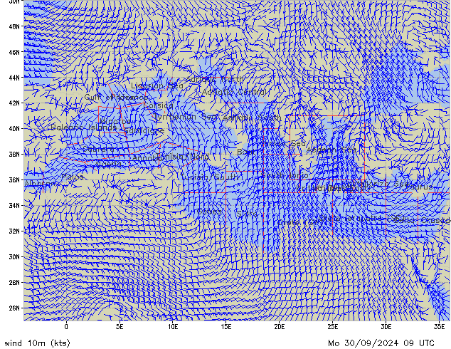 Mo 30.09.2024 09 UTC