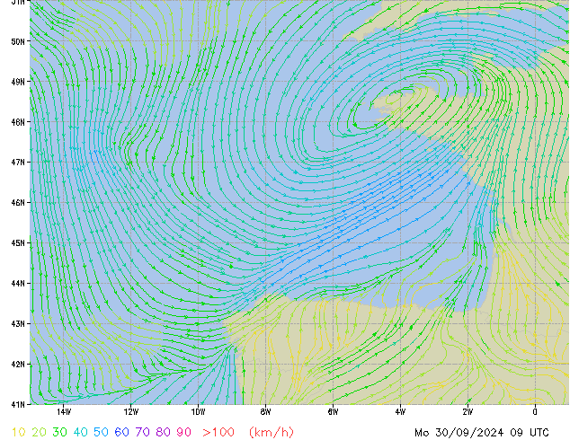 Mo 30.09.2024 09 UTC