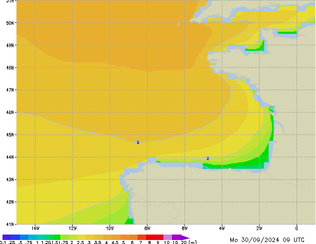 Mo 30.09.2024 09 UTC