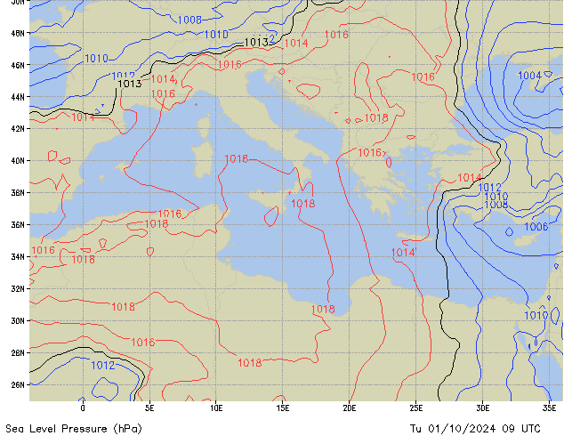 Tu 01.10.2024 09 UTC