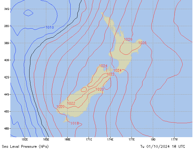 Tu 01.10.2024 18 UTC