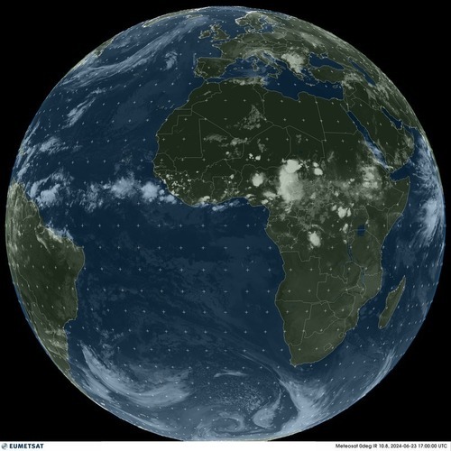 Satellitenbild Ghana!