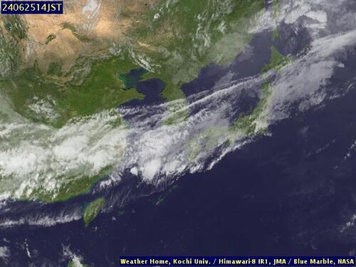Satelliten - Japanisches Meer - Di, 25.06. 09:00 MESZ