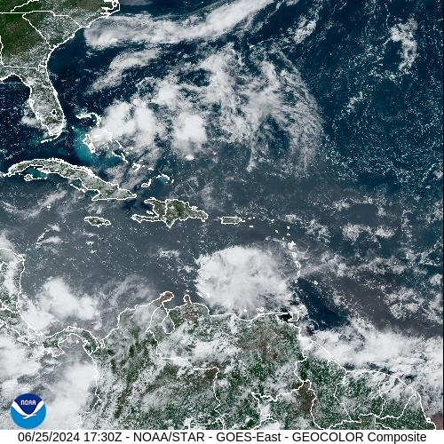 Satellite - Lesser Antilles - Tu, 25 Jun, 19:30 BST