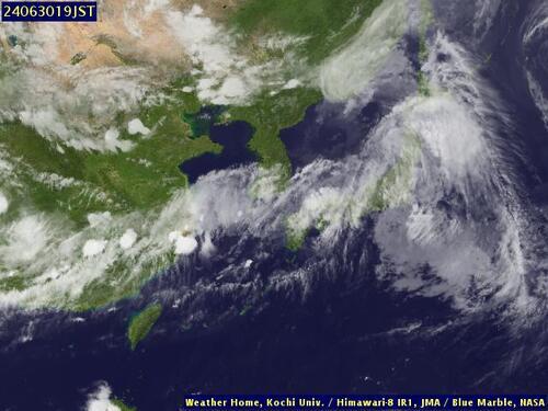 Satelliten - Japanisches Meer - So, 30.06. 14:00 MESZ