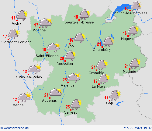 Vorhersagekarte