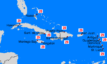 Karibik: Di, 28.05.